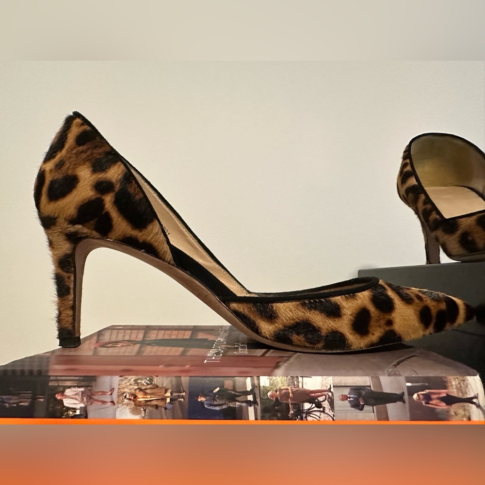 J Crew Collection Leopard Heels